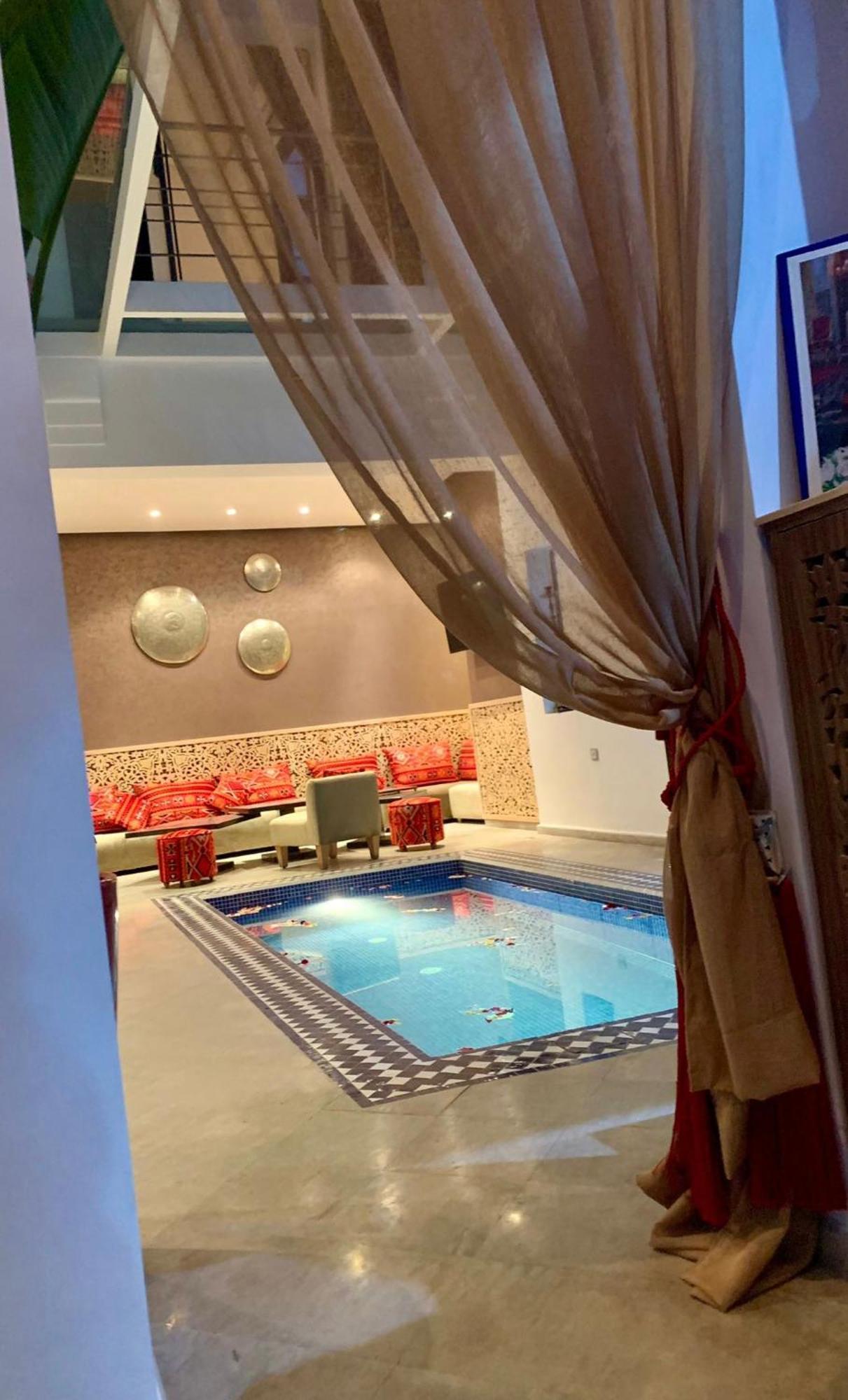 Riad Le Patio Romantique Marrakesh Buitenkant foto