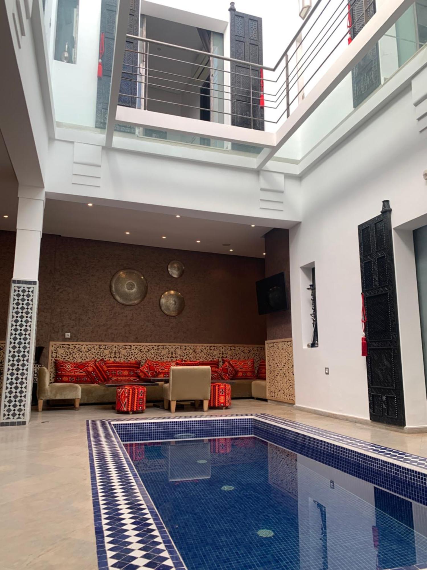 Riad Le Patio Romantique Marrakesh Buitenkant foto